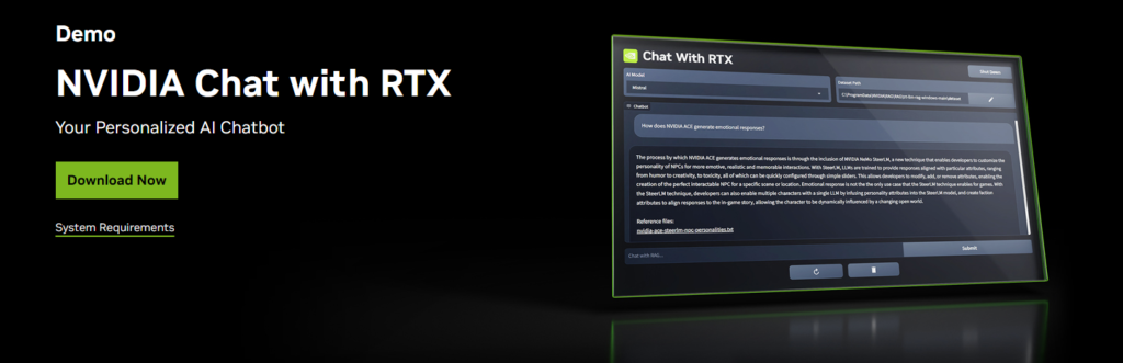 How to use Chat with RTX on PC? Installation and Use - download